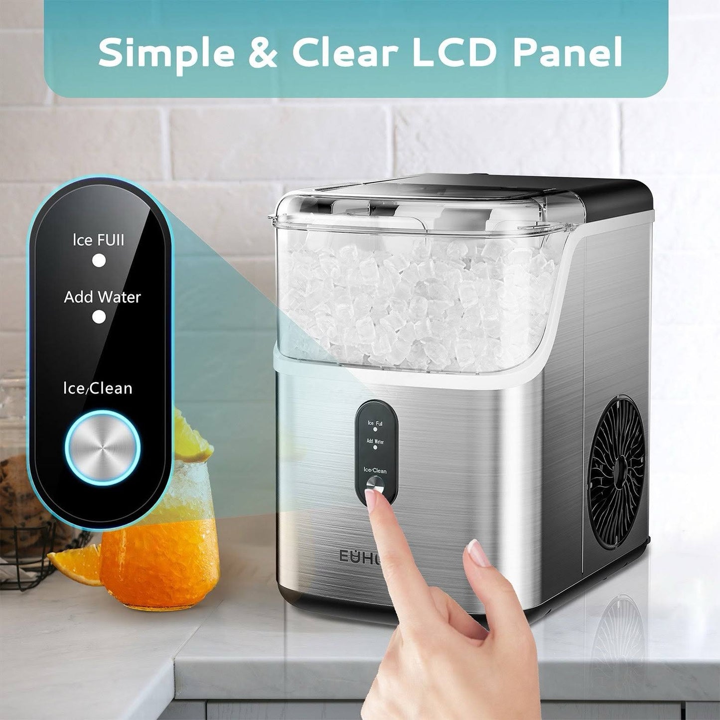 Euhomy Pearl L1 Nugget Ice Maker